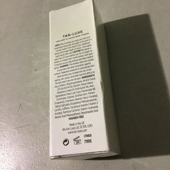 NWT TAN-LUXE THE BODY ILLUMINATING SELF-TAN DROPS LIGHT/MEDIUM 1.01 FL OZ - Picture 2 of 4